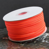 Sznurek sutasz chiński 3mm pomarańczowy neon [1 szpula]