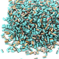 Toho Bugle #1 Hybrid Apollo - Frosted  Turquoise [5g]