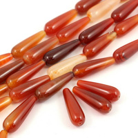 Agat karneolowy kropla 30x10mm