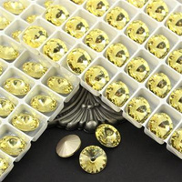 Preciosa Rivoli Maxima Jonquil 14mm [2szt]