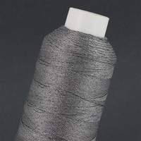 Nici metalizowane 0,4mm/6splot BLACK SILVER [1metr]