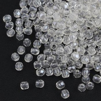 Fire Polish 4mm Crystal White Luster [20szt]