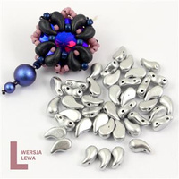 ZoliDuo (Left) 5x8mm Aluminium Silver [10szt]