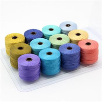 Nici nylonowe S-Lon bead cord SAND & SEA MIX 0,5mm/70m [12szt]