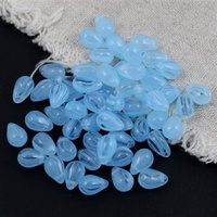 Teardrops Beads Blue 9x6mm [20szt]