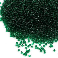 Toho Round 15/0 Transparent Green Emerald [5g]