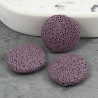 Lawa wulkaniczna fioletowa moneta 32mm