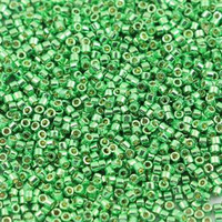 Miyuki Delica 11/0 Duracoat Galvanized Dark Mint Green [5g]
