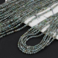 Apatyt kula fasetowana 2,5mm [sznur 39cm]