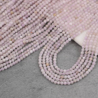 Jadeit lawendowy kula fasetowana 2,5mm [sznur 39cm]