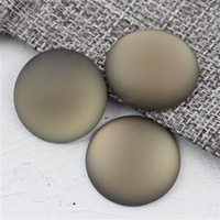 Kaboszon Lunasoft moneta silver grey 24mm