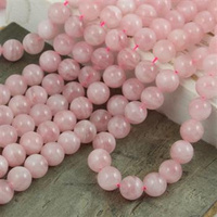 Kwarc różowy madagaskar kula gładka 10mm