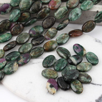 Naturalny szmaragd owal gładki 12x8mm