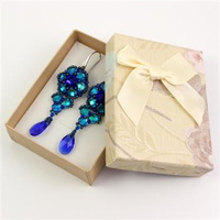 Pudełko ozdobne "AKWARELA" beżowe 9x7x3cm