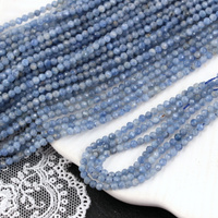 Kyanit kula fasetowana 2,5mm [sznur 39cm]