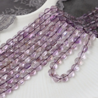 Ametyst moneta fasetowana 6mm