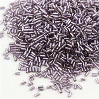 Toho Bugle #1 Silver-Lined Tanzanite 3mm [5g]