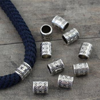 Przekładka ozdobna tulejka srebrna 8x6mm