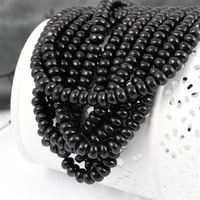 Szungit oponka gładka 6x4mm [10szt]