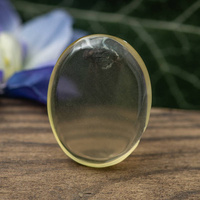 Kaboszon kwarc cytrynowy 25x19x5mm