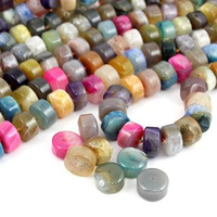 Agat multikolor dyski 16x10mm