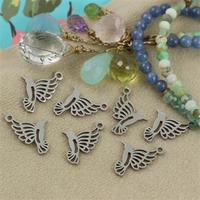 Zawieszka koliber stal szlachetna 18x13mm