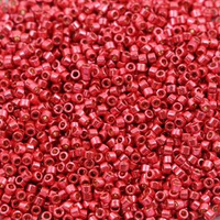 Miyuki Delica 11/0 Duracoat Galvanized Light Cranberry [5g]