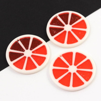 Akrylowa zawieszka grejpfrut plaster 35mm
