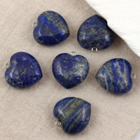 Lapis lazuli zawieszka serce 30mm