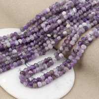 Ametyst oponka fasetowana 6x4mm [sznur 38cm]