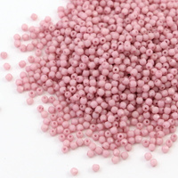 Fire Polish 2mm Chalk White Lila Luster [80szt]