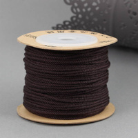 Sznurek nylonowy AA ciemny brązowy 1,2mm [szpula 35m]