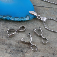 Krawatka metalowa złota zaciskowa do podwieszania 16mm