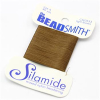 Nici Silamide LIGHT BROWN 0,30mm/36m [blister]