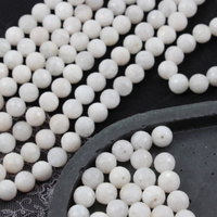 Kamień księżycowy kula fasetowana 8mm