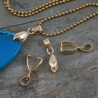 Krawatka metalowa złota zaciskowa do podwieszania 20mm