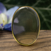 Kaboszon kwarc cytrynowy 29x20x6mm