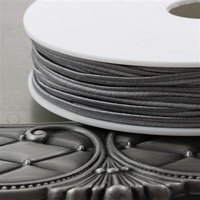 Sznurek sutasz wiskoza Pega 3mm stalowy [szpula 50m]