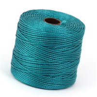 Nici nylonowe S-Lon bead cord TEAL 0,5mm/70m [szpula]