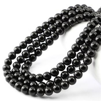 Onyks kula gładka 8mm [sznur 39cm]