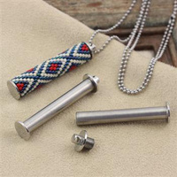 Sekretnik baza do beadingu stal szlachetna 45x10mm