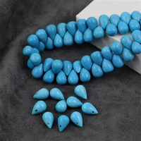 Turkus naturalny kropla 8x6mm