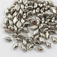 GemDuo 5x8mm Nickel Plate [20szt]