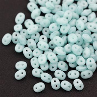 SuperDuo 2.5x5mm Matte Milky Seafoam [5g]