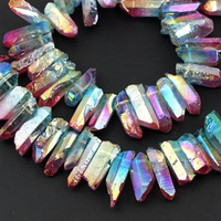 Kwarc multikolor sopel 26-32mm