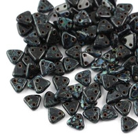 Triangle 6mm Jet Picasso [40szt]