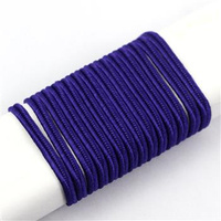 Sznurek sutasz wiskoza Pega 3mm śliwkowy [1 metr]