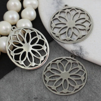 Zawieszka ażurowa rozeta stal szlachetna 20mm