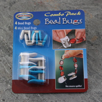 Zestaw stoperów  Bead Bugs do zabezpieczania nawleczonych koralików [8szt]