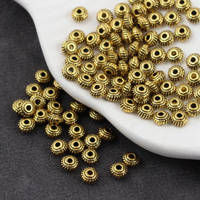 Przekładka metalowa stare złoto oponka 4,5x2,5mm [20szt]